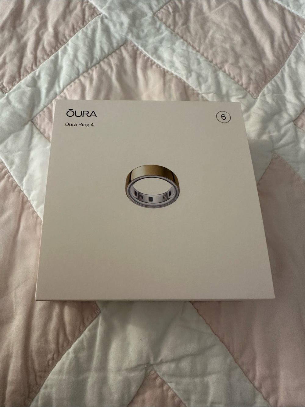 Gold Oura Ring Gen 4 Size 6
